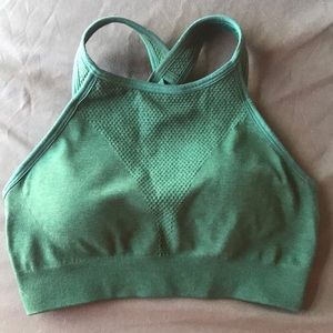 Zella Longline Criss Cross Sports Bra